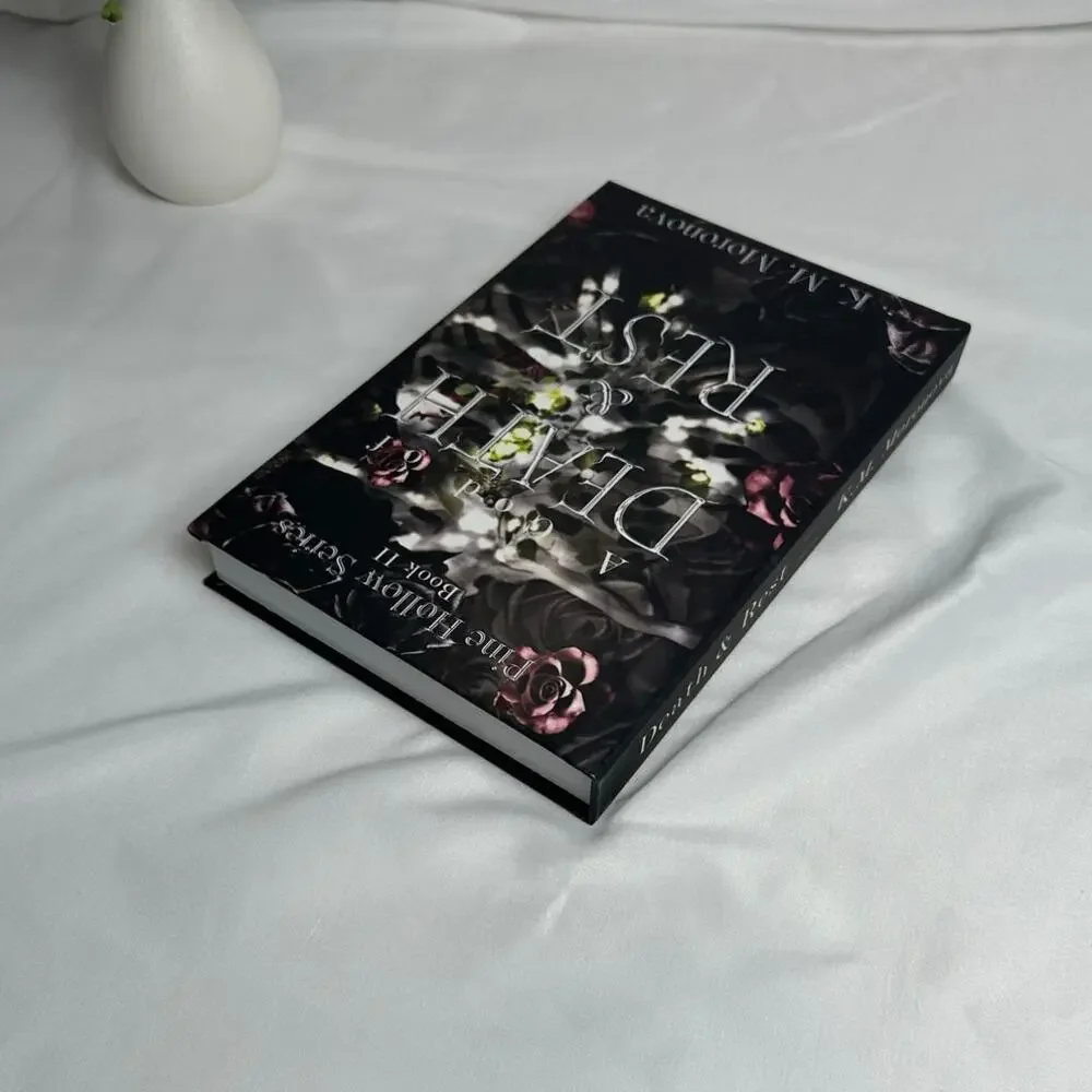 A God of Death & Rest K.M. Moronova OOP Hardcover Pine Hollow #2 Romantasy